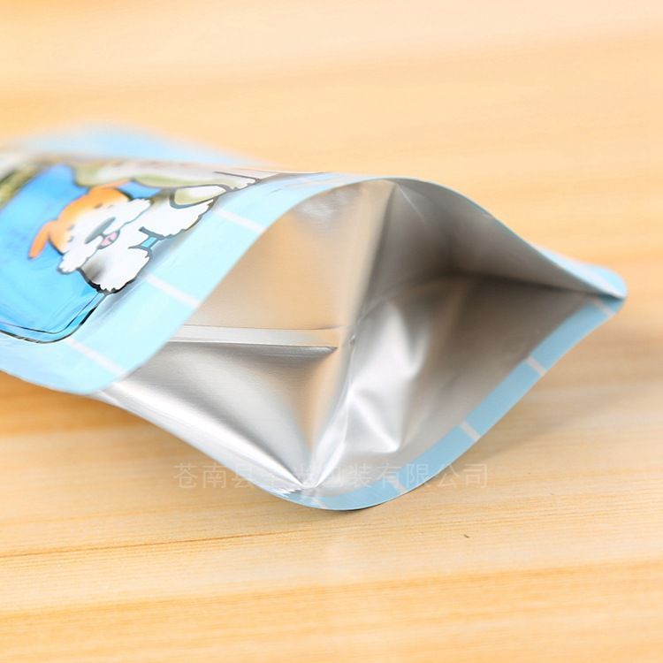 Zipper Printed Snack Stand-up Pouch Private