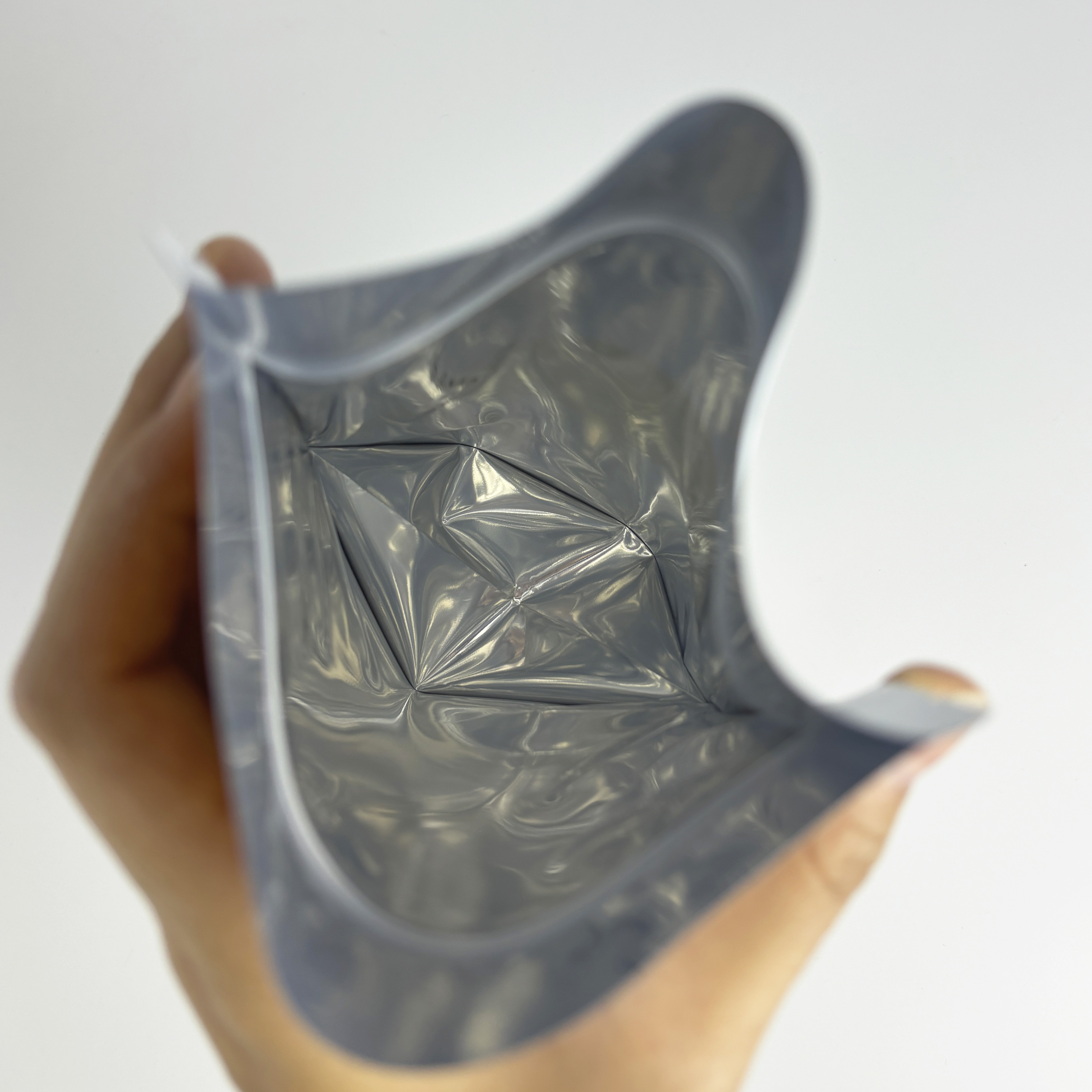 Recyclable Clear PET Food Stand-up Pouch