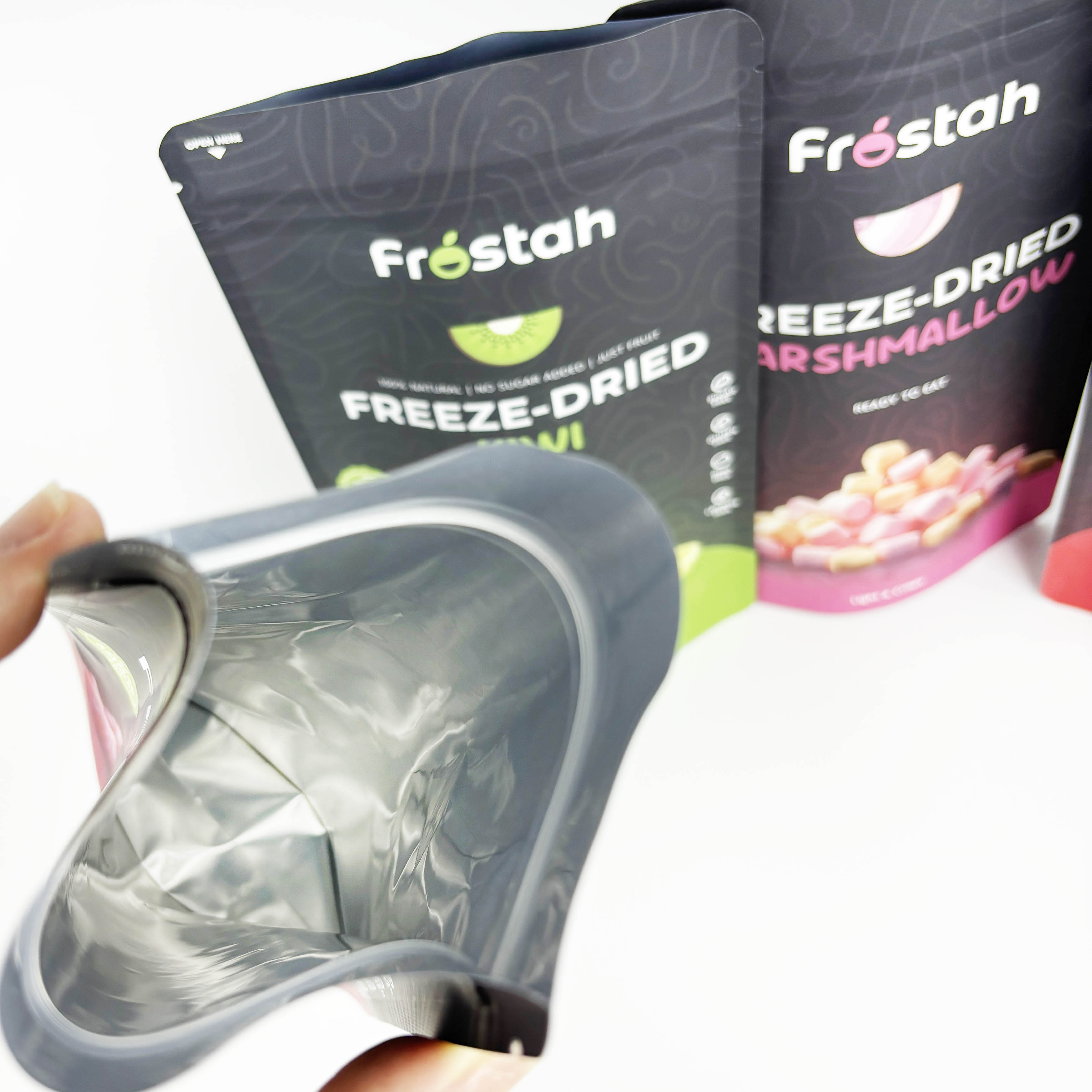 Zipper Matte Finish Snack Stand-up Pouch