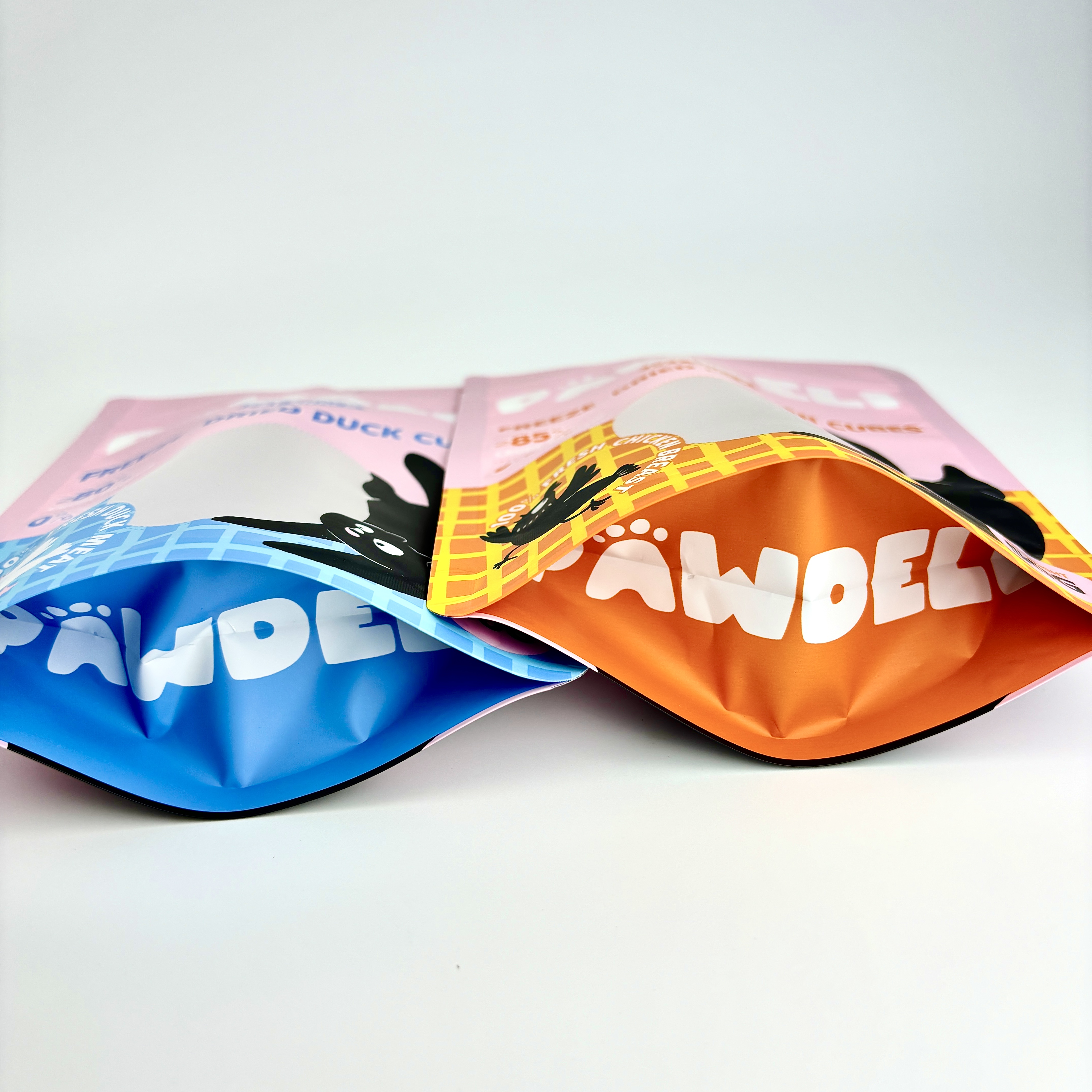 Zipper Clear PET Food Stand-up Pouch