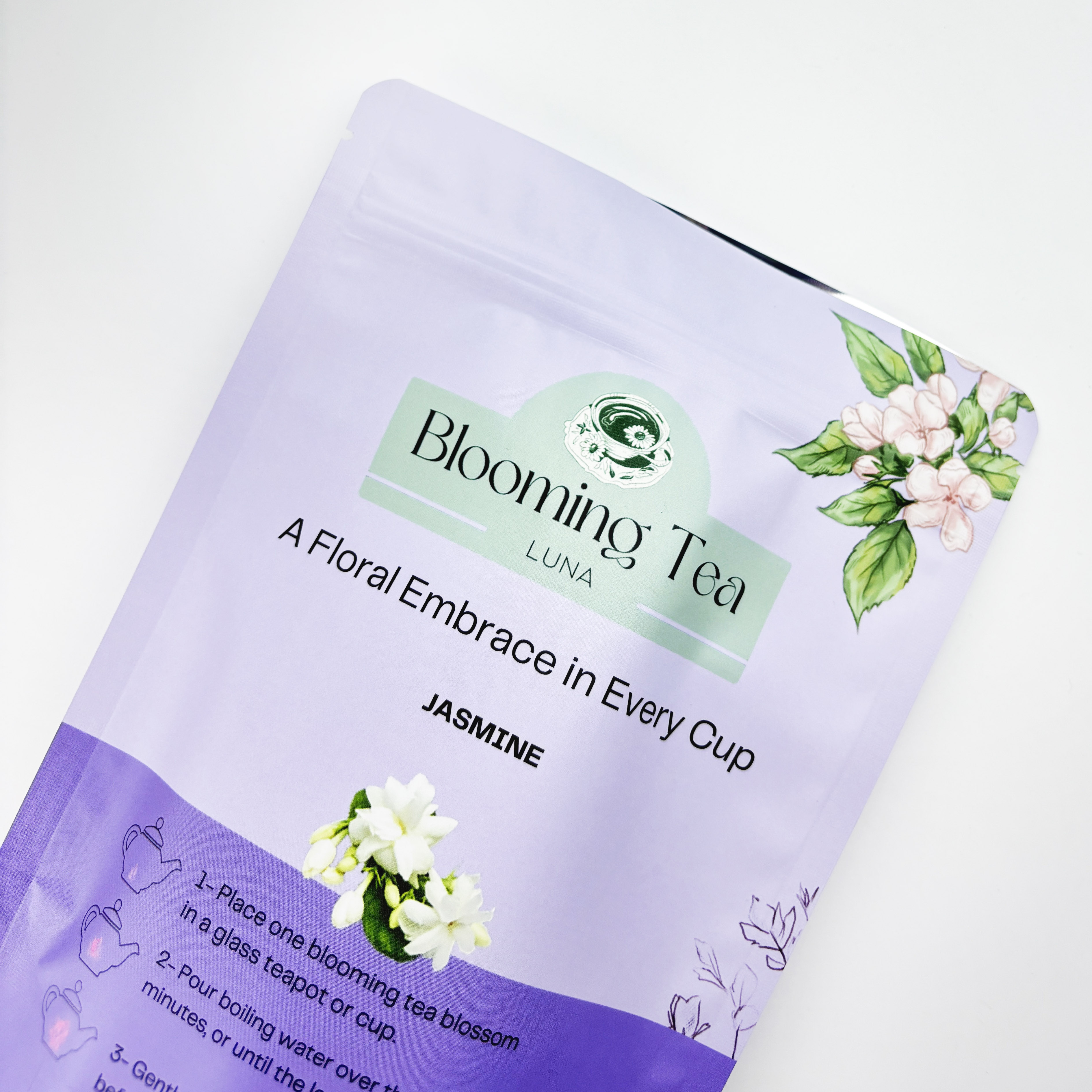 Retail Tea Stand-up Pouch