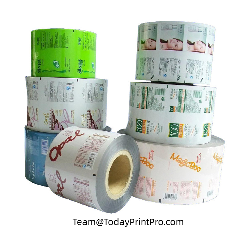 Printed Snack Roll Stock Film