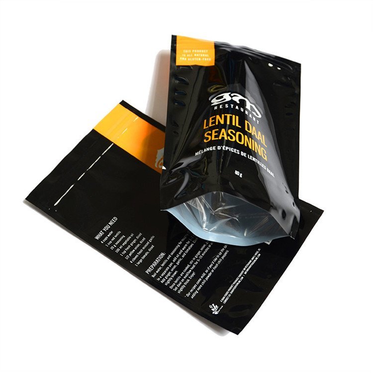 Barrier Zipper Snack Stand-up Pouch