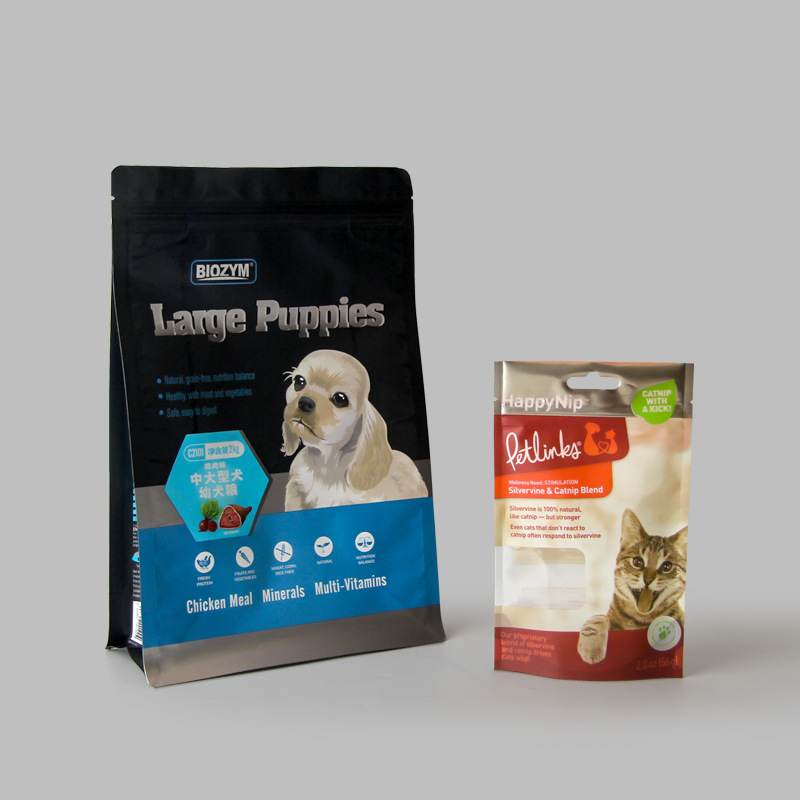 Zipper PET Food Flat-bottom Pouch