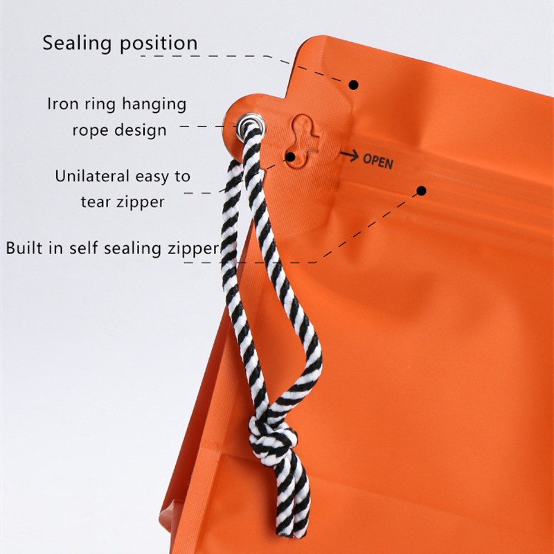 Barrier Zipper Coffee Stand-up Pouch Private