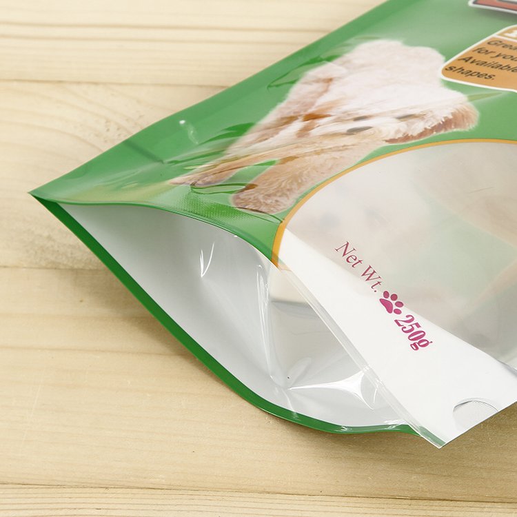 Zipper PET Food Flat-bottom Pouch