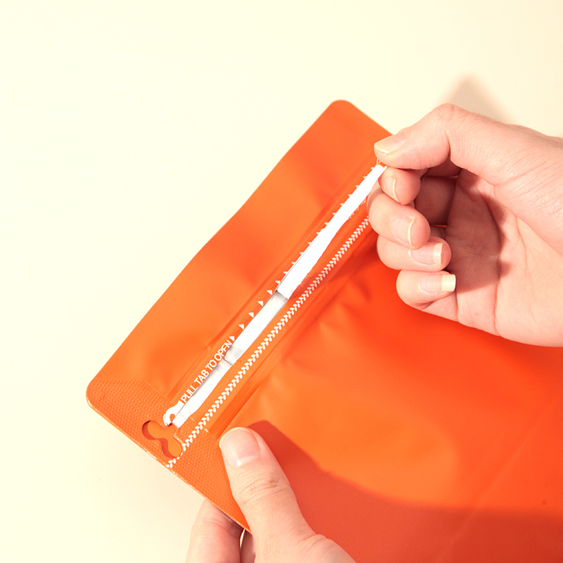 Barrier Zipper Coffee Flat-bottom Pouch