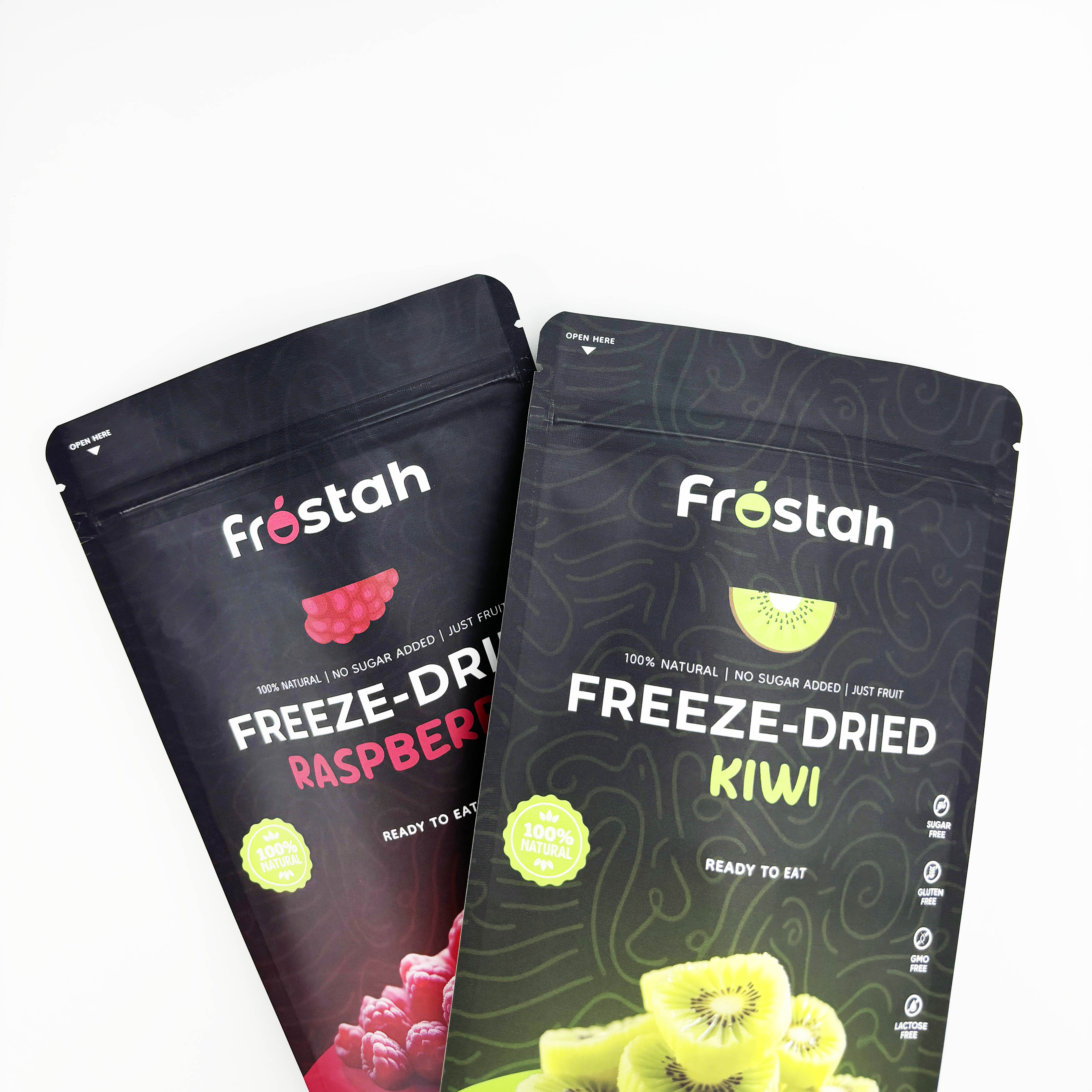 Zipper Matte Finish Snack Stand-up Pouch