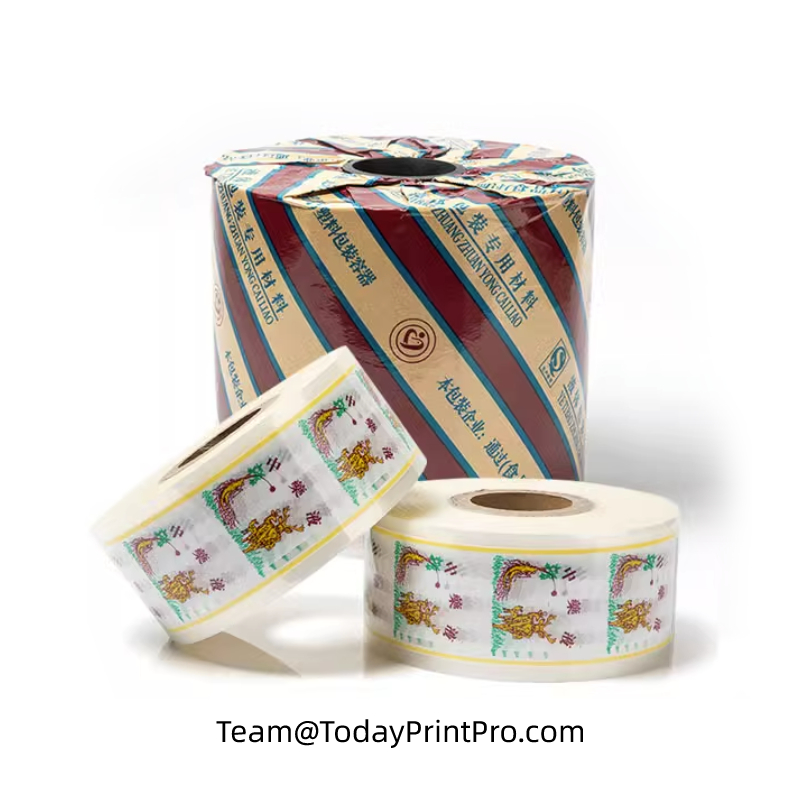 Printed Snack Roll Stock Film