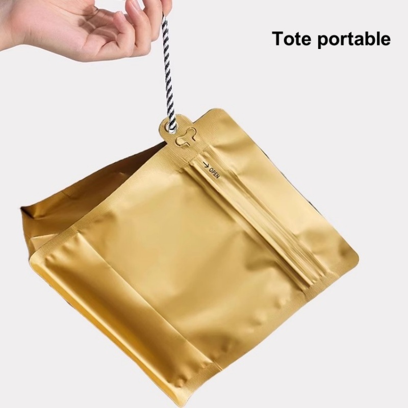 Barrier Zipper Coffee Stand-up Pouch