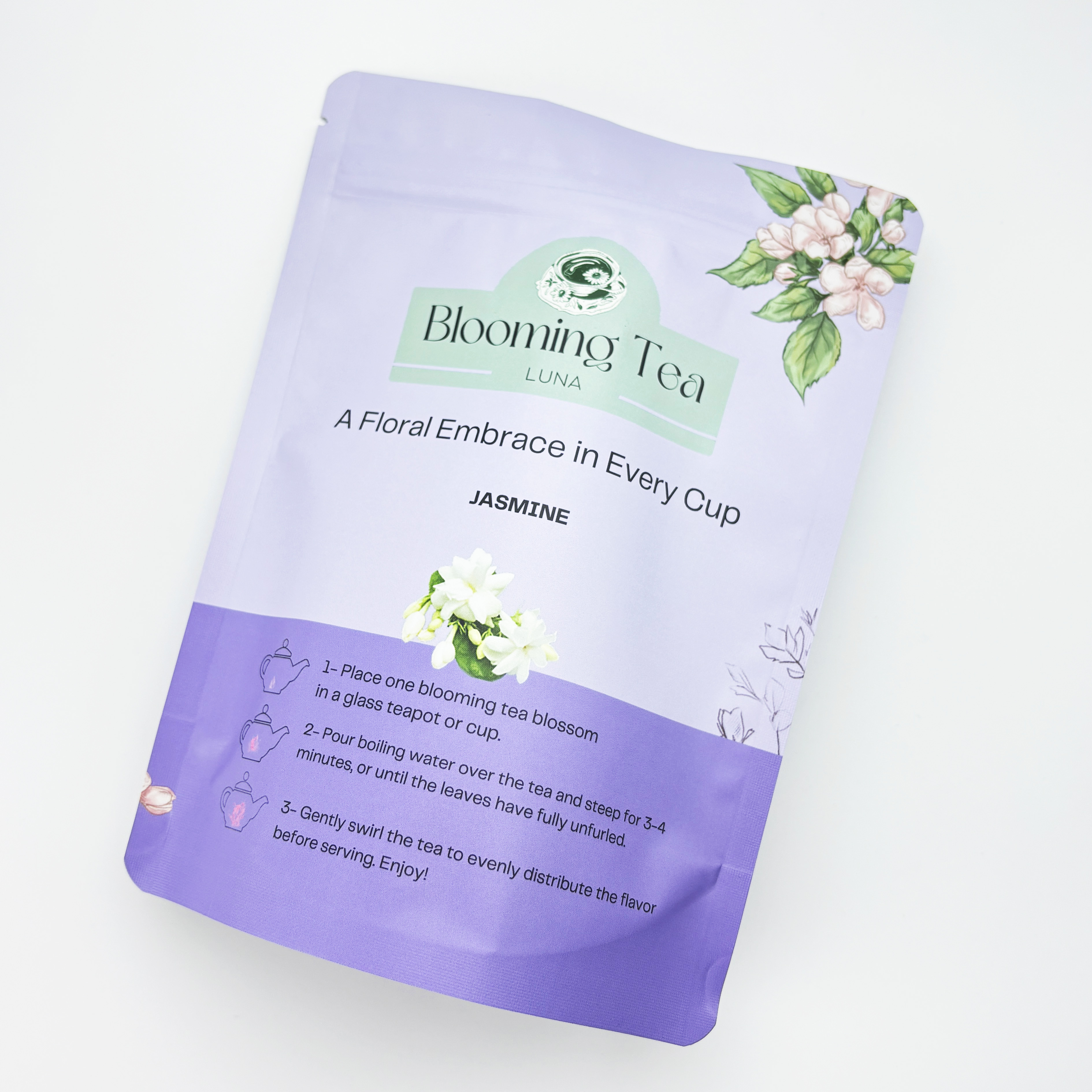 Retail Tea Stand-up Pouch