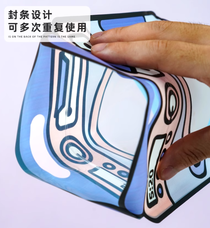 Custom Shaped Clear Snack Shaped Pouch