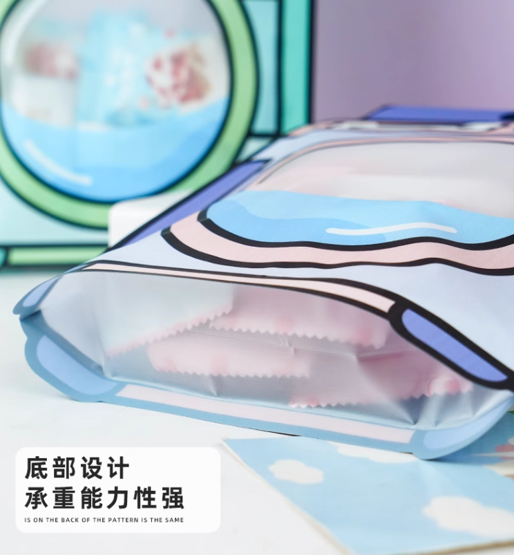 Custom Shaped Clear Snack Shaped Pouch